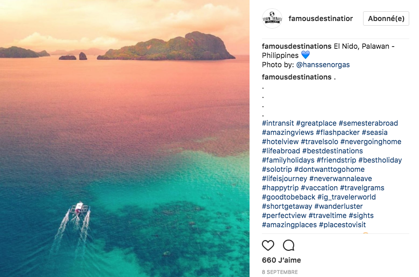 Instagram | Voyage | Social Media 